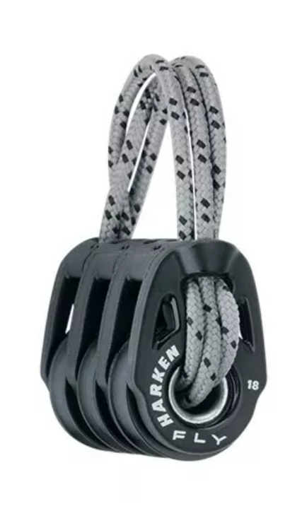 HARKEN 2180 18mm Fly Soft Attach Triple Block