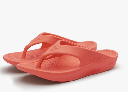 TELIC ENERGY FLIP FLOP THONG - ISLAND CORAL