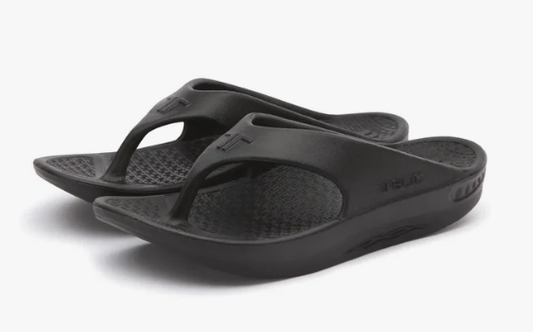 TELIC ENERGY FLIP FLOP THONG - MIDNIGHT BLACK