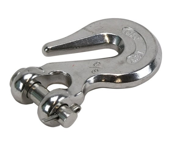 STAINLESS STEEL CLEVIS GRAB HOOK - 3/8