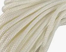 5MM BOWLINE BRAID - WHITE - B/S 655 KG