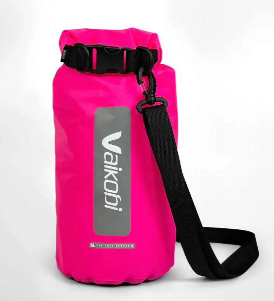 VAIKOBI 5LITRE ROLL TOP BAG - PINK
