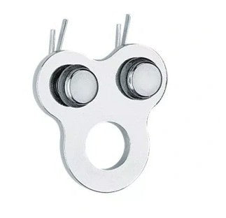 HARKEN 321 - 38mm WIRE BLOCK SPLIT BACKSTAY PLATE ASSEMBLY