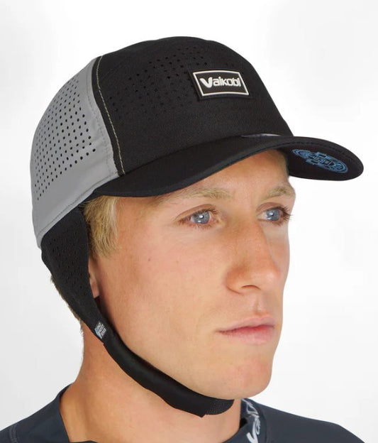 VAIKOBI SURF BUMP HAT - GREY/BLACK