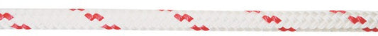 DOUBLE BRAID ROPE - 12MM - RED FLECK - SOLD PER METRE