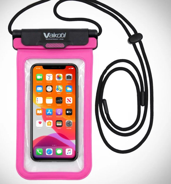VAIKOBI WATERPROOF PHONE COVER - PINK
