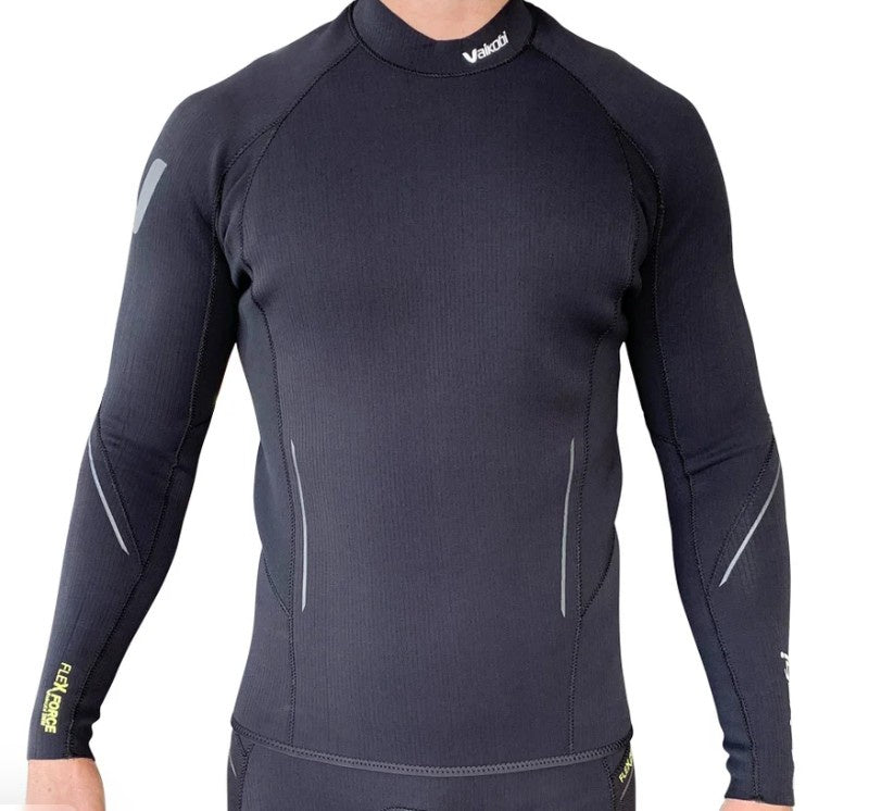 VAIKOBI FLEXFORCE MEN'S 2MM TOP - BLACK