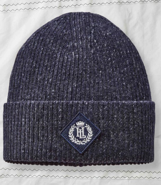 HENRI LLOYD BOSUN RWS KNITTED BEANIE - NAVY BLACK