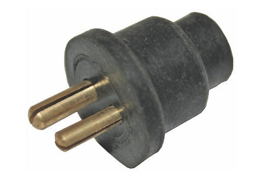 2 PIN ELECTRICAL RUBBER PLUG