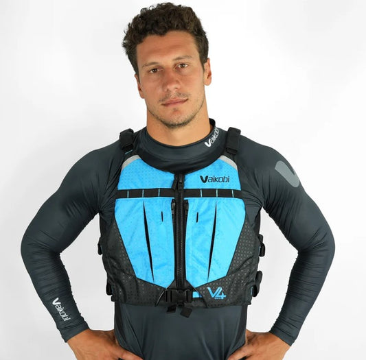 VAIKOBI V4 OCEAN RACING PFD - CYAN