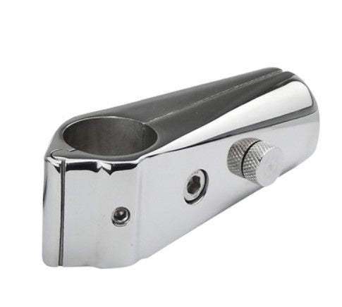 25MM HINGED RAIL CLAMP SOCKET - 316 GRADE STAINLESS