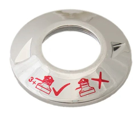 LEWMAR 28-54 ST CHROME TOP AND O RING KIT - 48000444