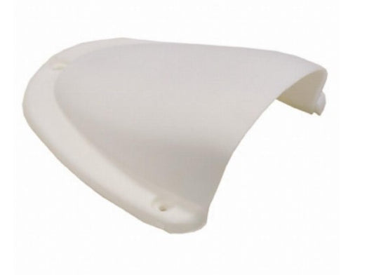 VENTILATION SCOOP - NYLON COVER - LARGE - WHITE