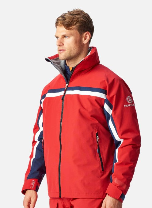 HENRI LLOYD MEN'S SAIL JACKET - RED