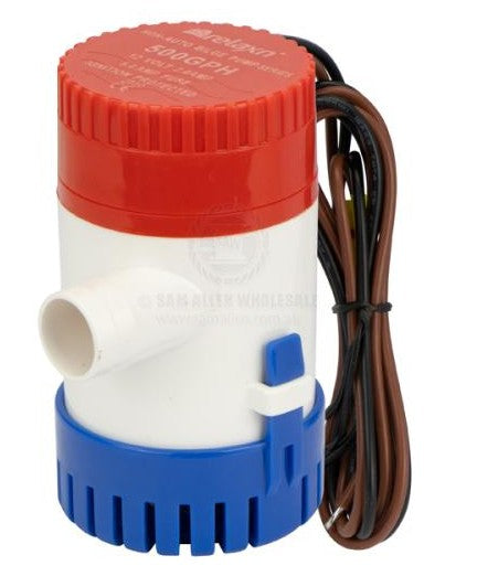 RELAXN SUBMERSIBLE BILGE PUMP 500gph 12v