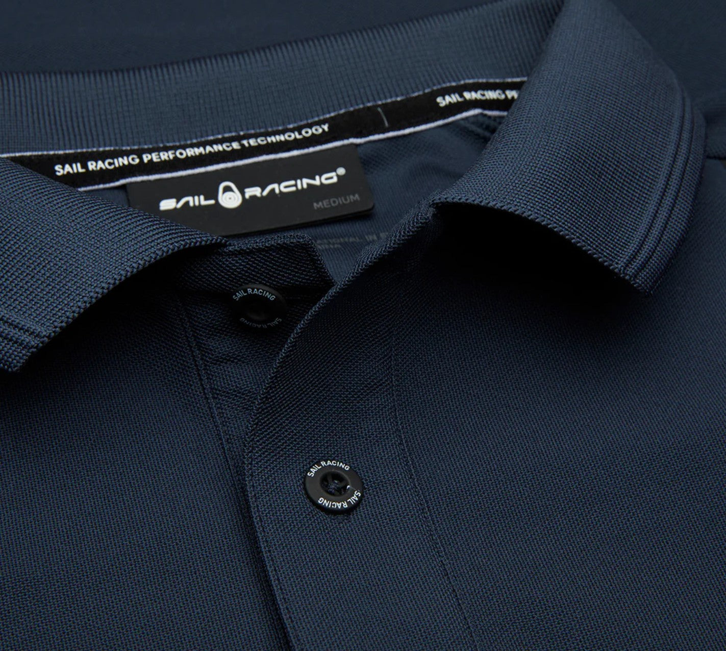 SAIL RACING BOW TECH POLO LONG SLEEVE - NAVY