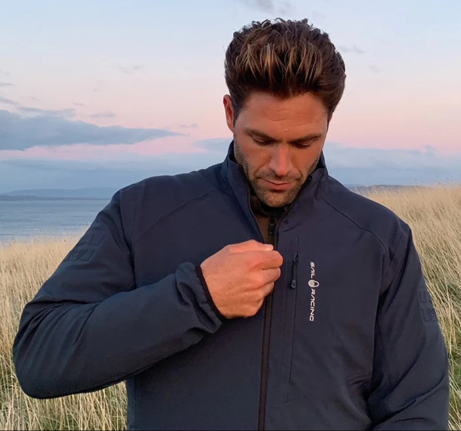 SAIL RACING SPRAY SOFTSHELL JACKET - NAVY