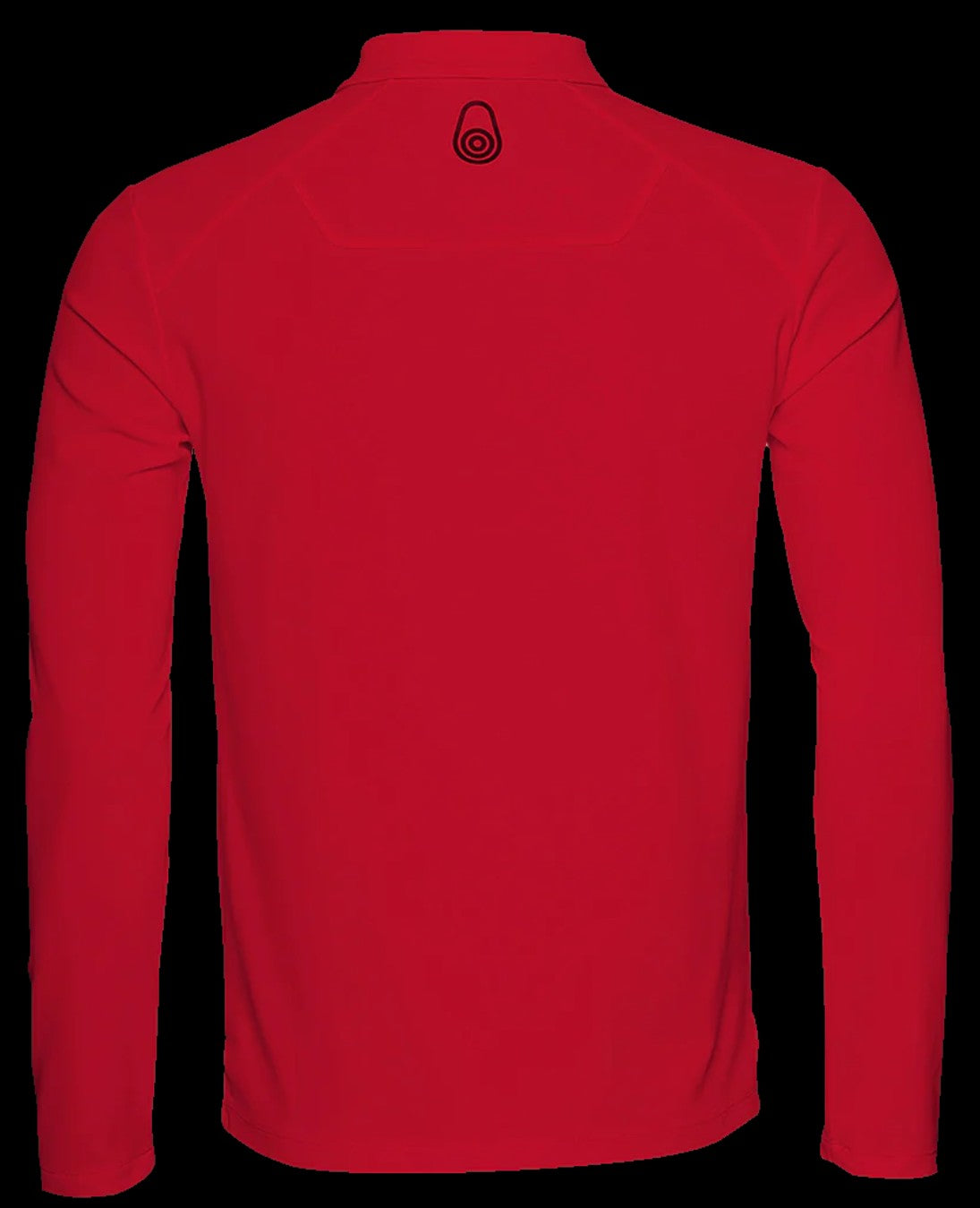 SAIL RACING BOW TECH POLO- LONG SLEEVE - BRIGHT RED