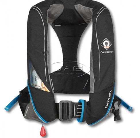 CREWSAVER CREWFIT 180N PRO - MANUAL WITH HARNESS - BLACK / BLUE