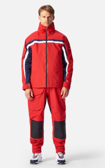 HENRI LLOYD MEN'S SAIL JACKET - RED