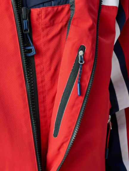 HENRI LLOYD MEN'S SAIL JACKET - RED