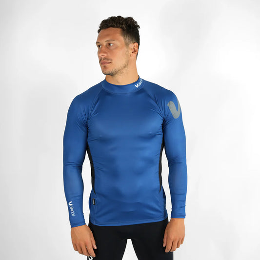 VAIKOBI LONG SLEEVE RASH TOP - NAVY
