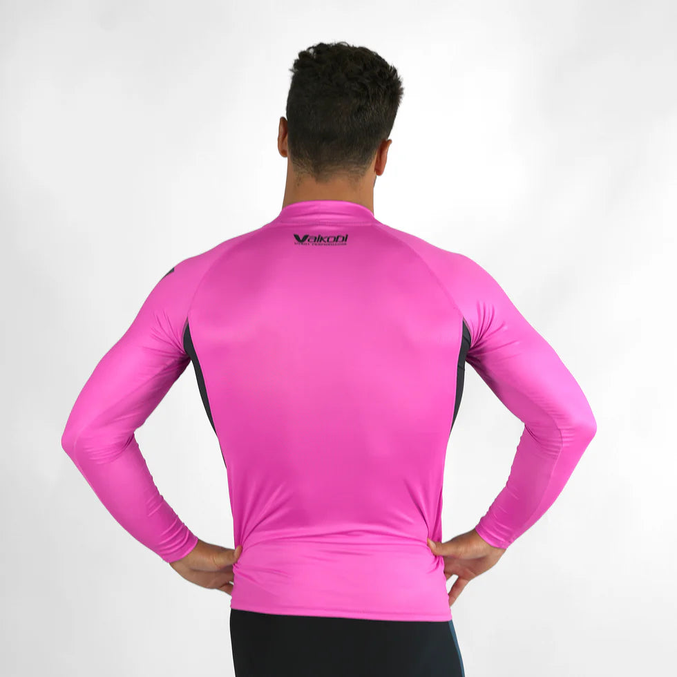 VAIKOBI LONG SLEEVE RASH TOP - PINK