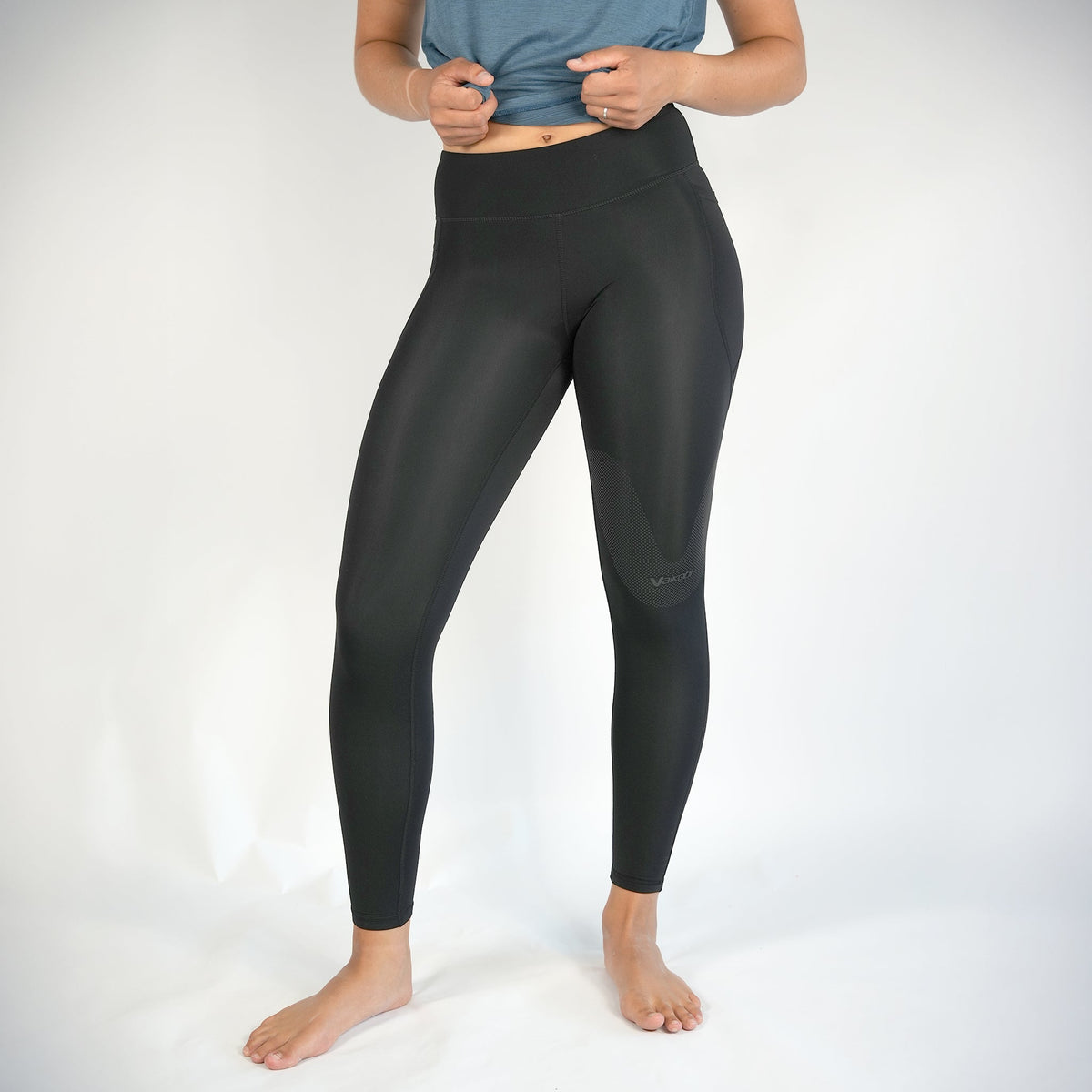 Vaikobi Activ Hydrofleece Womens Leggings-Black