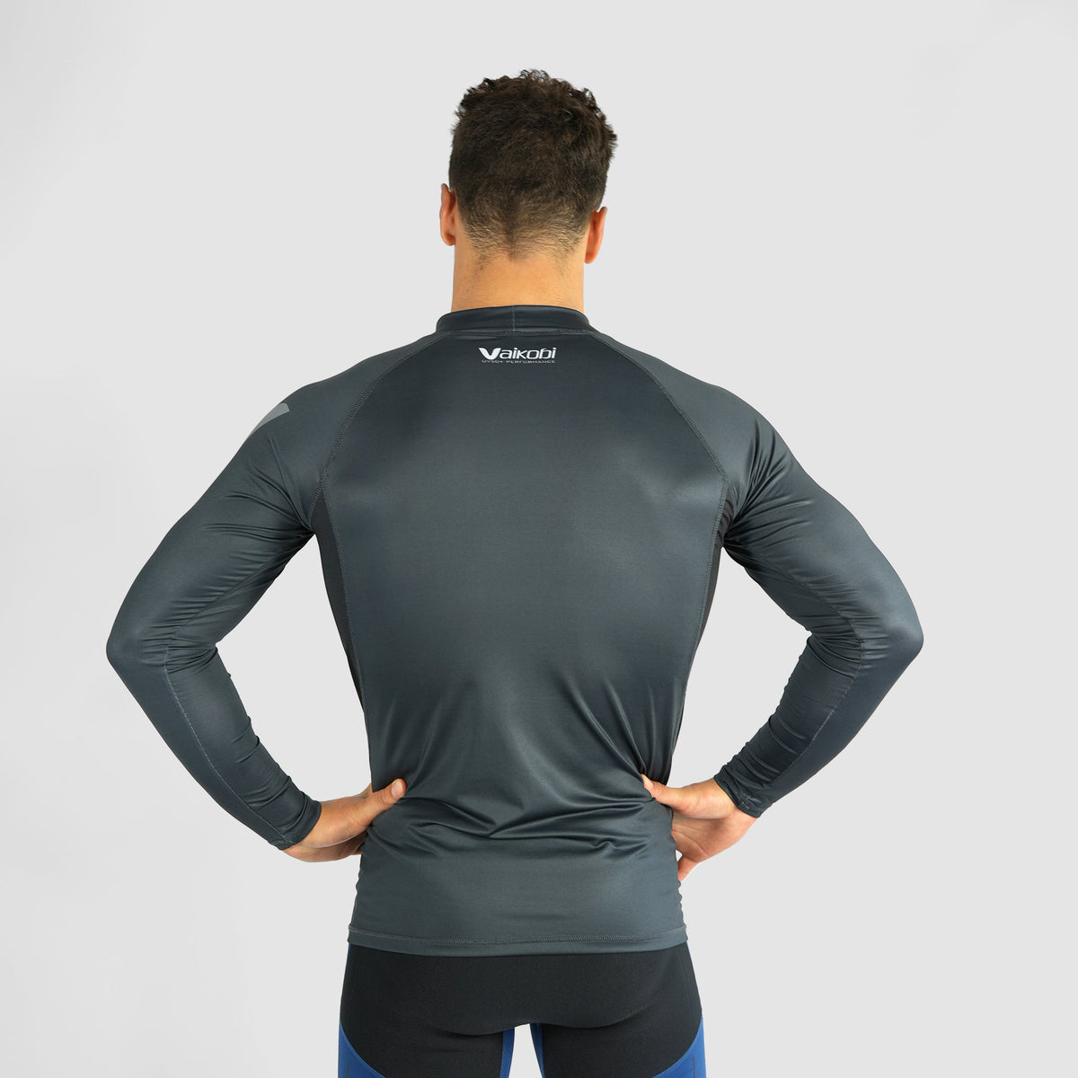 Vaikobi Long Sleeve Rash Top - Charcoal