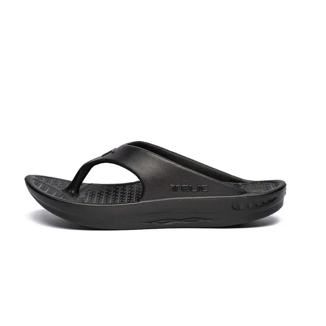 TELIC ENERGY FLIP FLOP THONG - MIDNIGHT BLACK