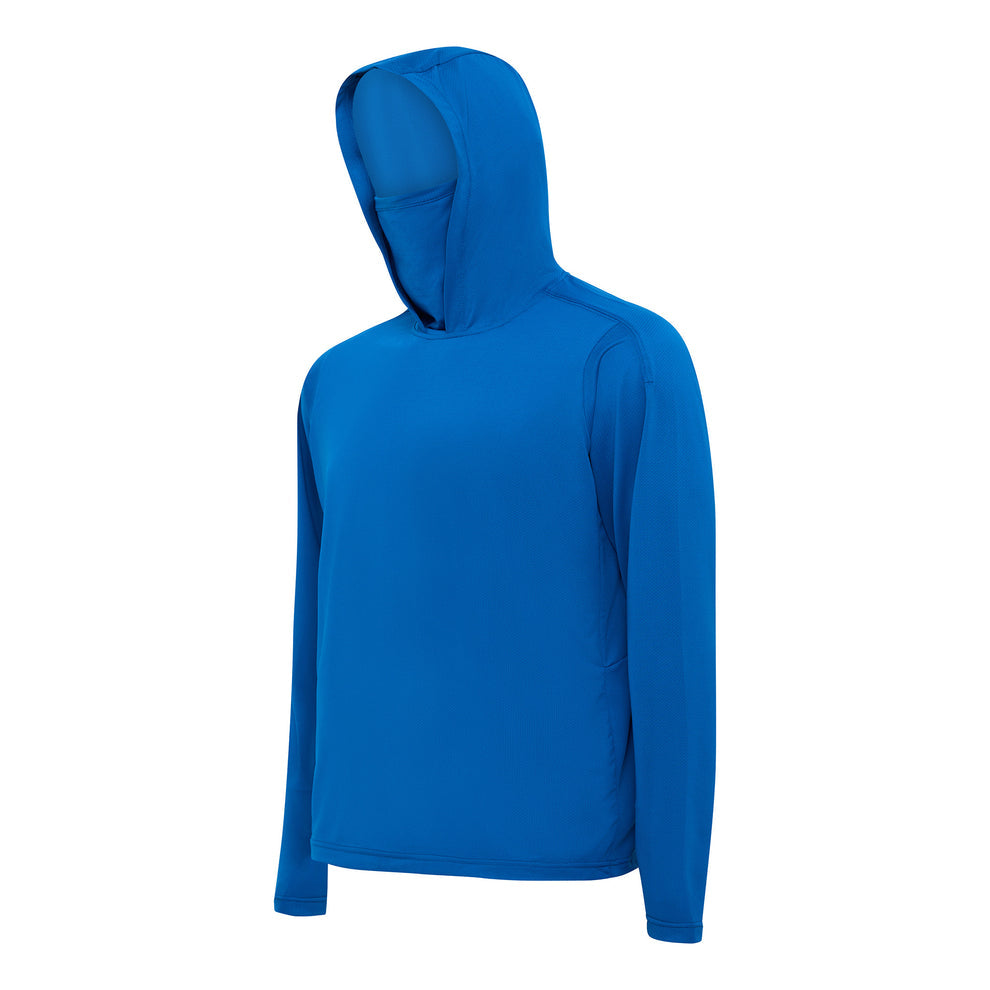 BURKE HOODED SUNSHIRT - BLUE