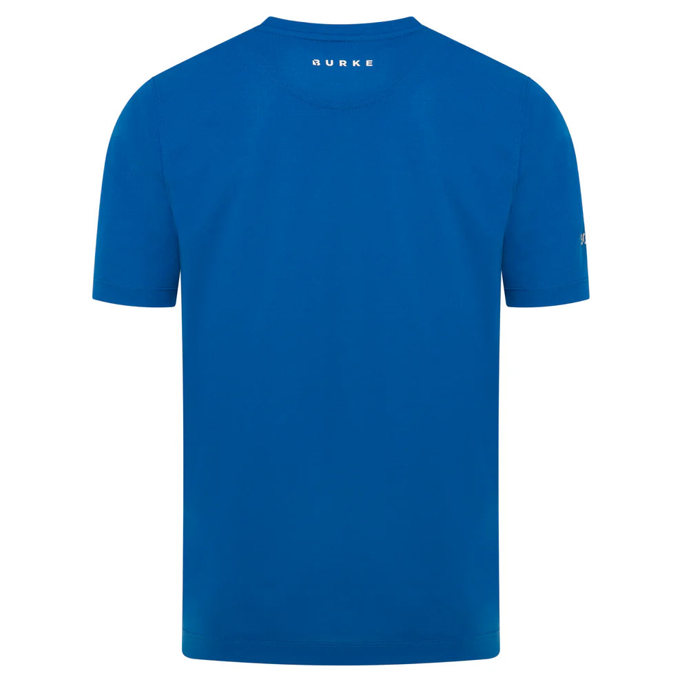 BURKE CREW TECH TEE - BLUE