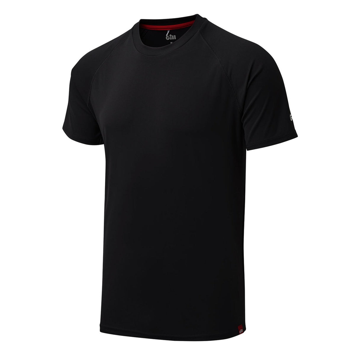 MENS UV TEC TEE CHARCOAL - SIZE MEDIUM