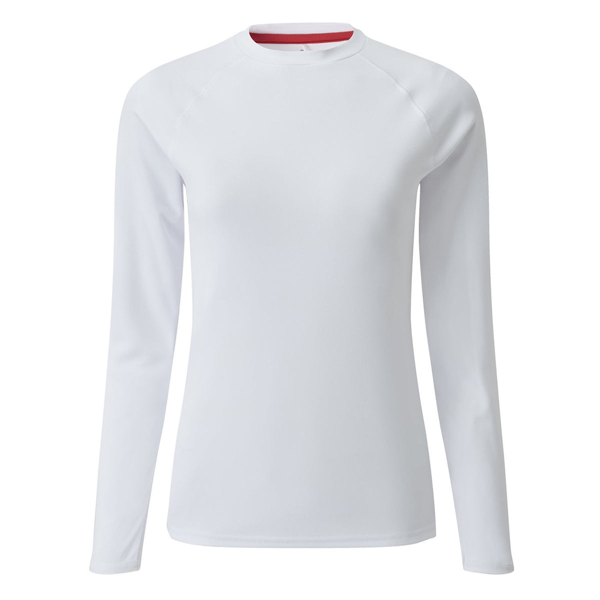 WOMENS UV TEC LONG SLEEVE TEE - COLOUR WHITE- SIZE 10