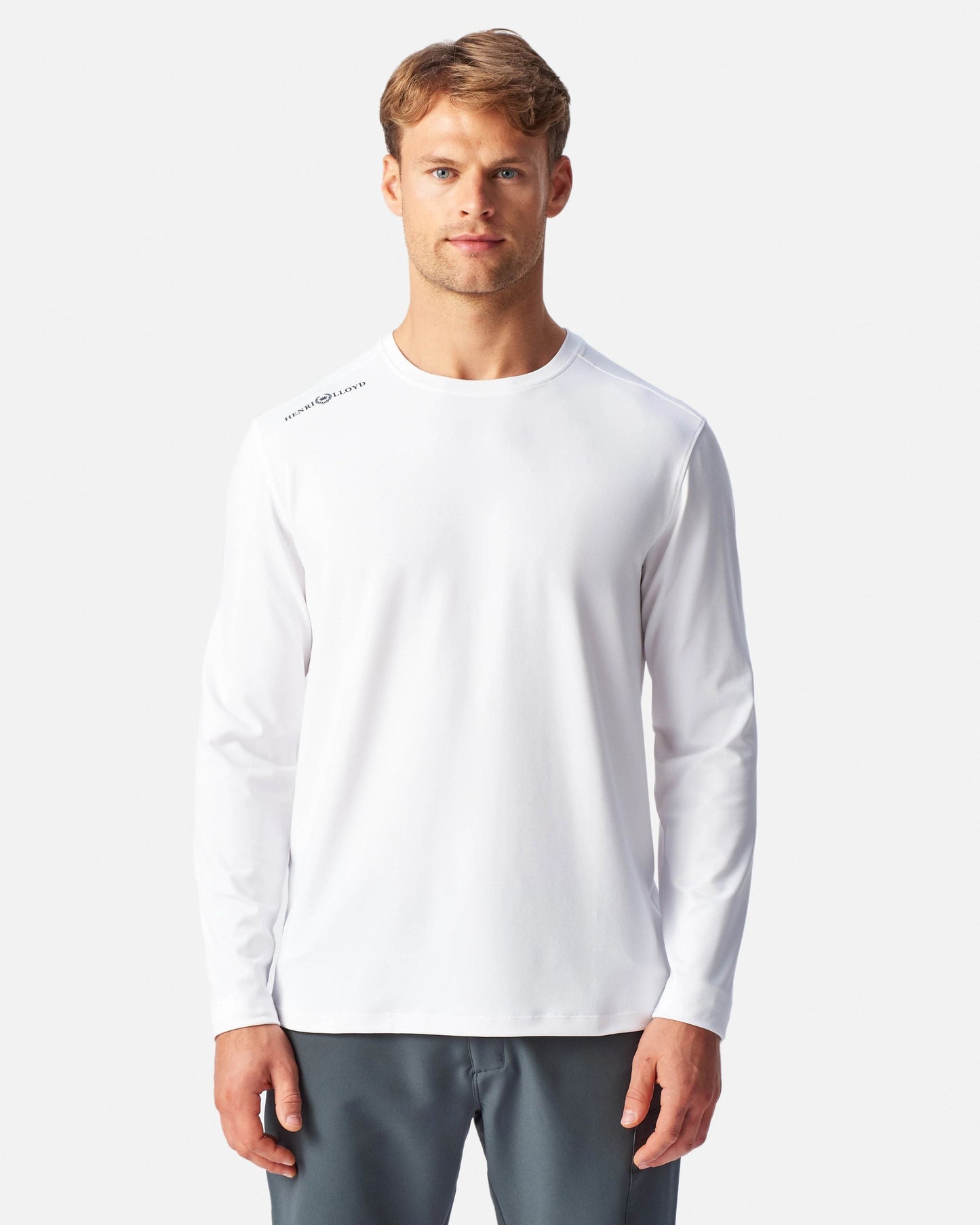 HENRI LLOYD DRI-FAST LONG SLEEVE TEE - WHITE