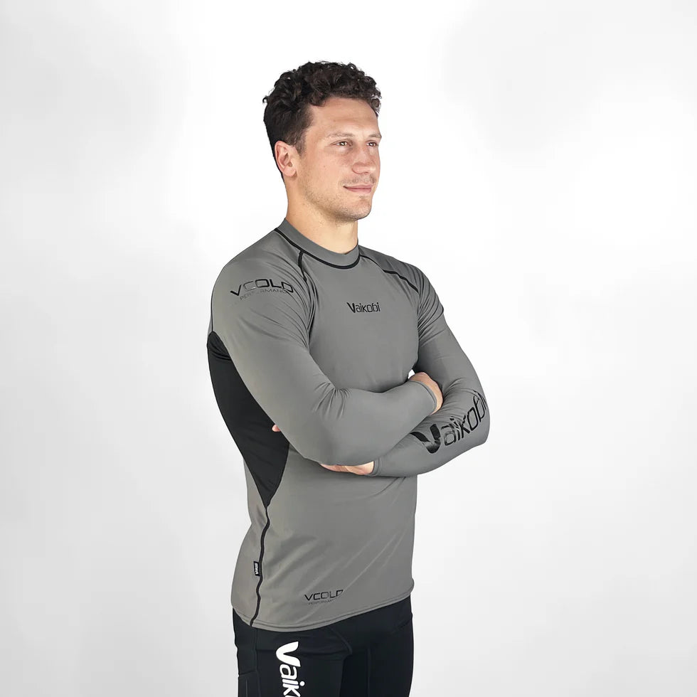 VAIKOBI VCOLD PERFORMANCE BASE TOP - BLACK/GREY