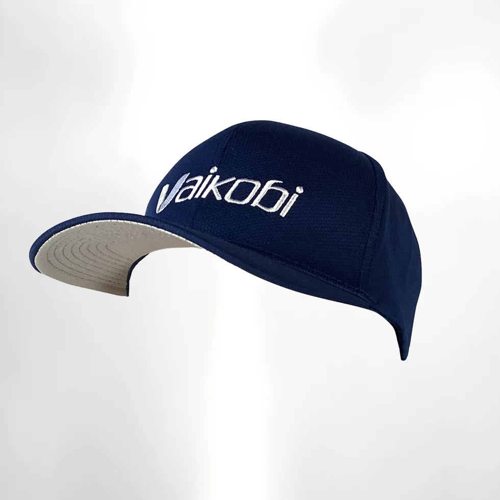 VAIKOBI PERFORMANCE MESH HAT LOGO - NAVY