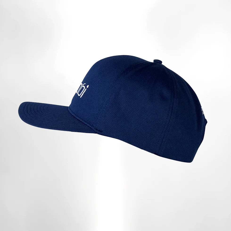 VAIKOBI PERFORMANCE MESH HAT LOGO - NAVY
