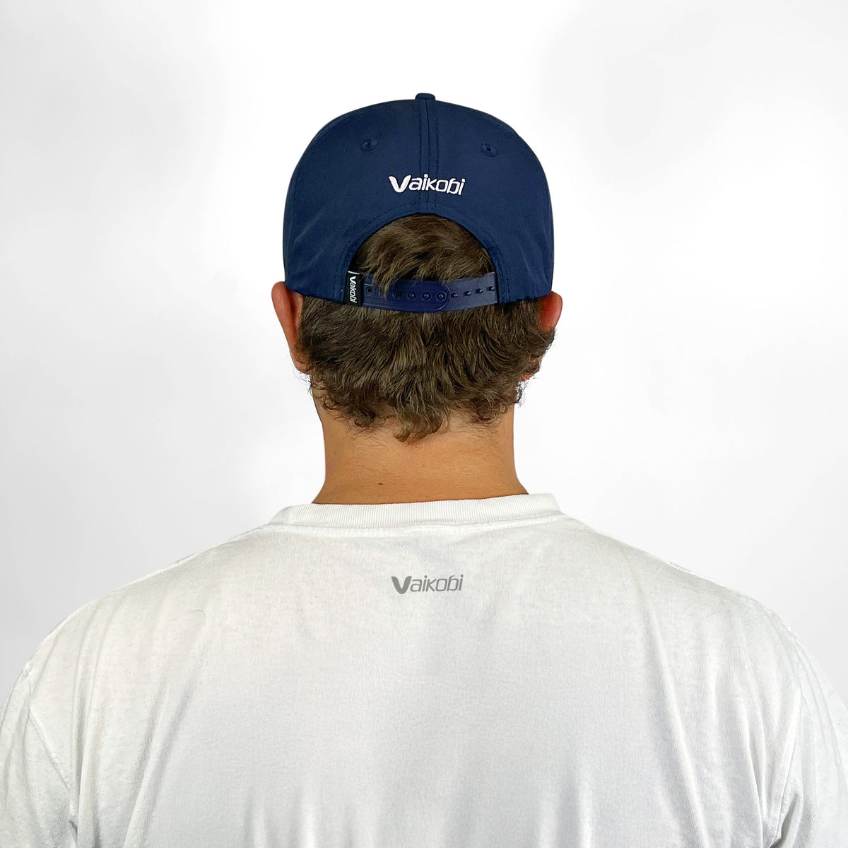 Vaikobi Performance Mesh Hat Logo - Navy