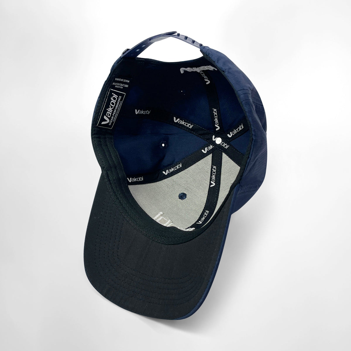 Vaikobi Performance Mesh Hat Logo - Navy