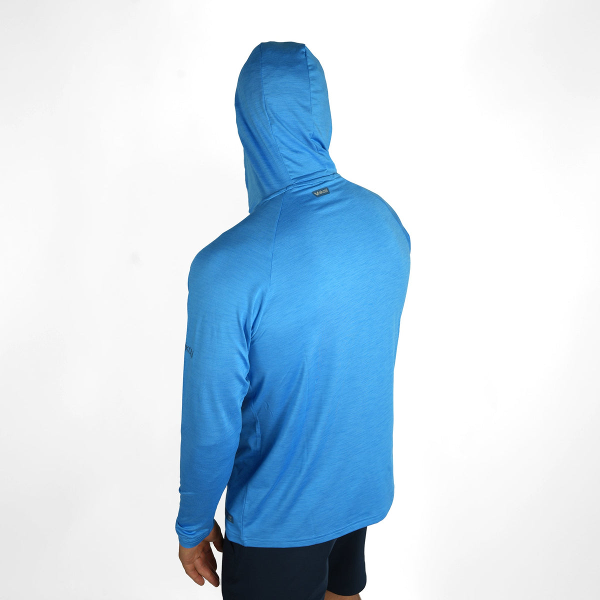 Vaikobi UV Performance Hooded Tech Top - Cyan