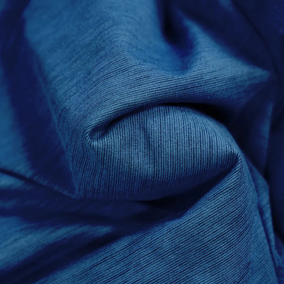 VAIKOBI UV PERFORMANCE HOODED TECH TOP - NAVY