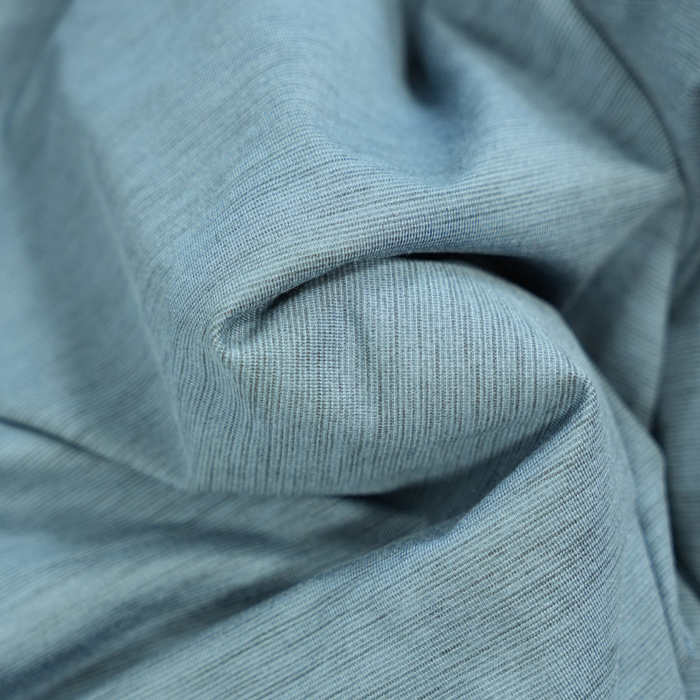 VAIKOBI UV PERFORMANCE HOODED TECH TOP - OCEAN BLUE