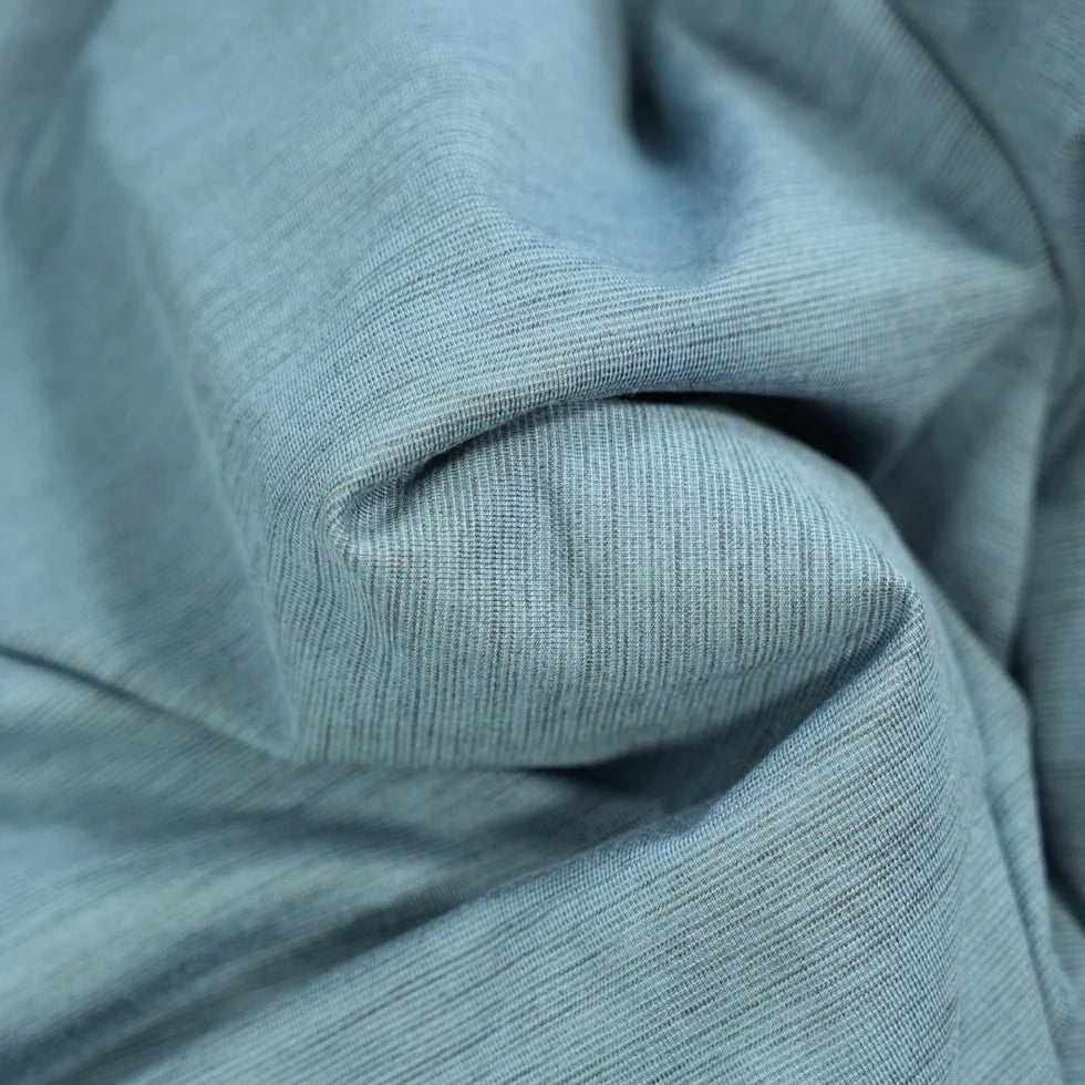 VAIKOBI UV PERFORMANCE HOODED TECH TOP - OCEAN BLUE