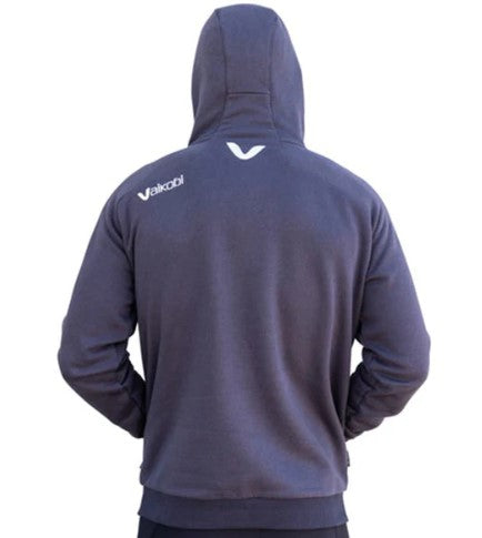 VAIKOBI ZIP HOODIE - BLACK - ONLY SIZE SMALL LEFT