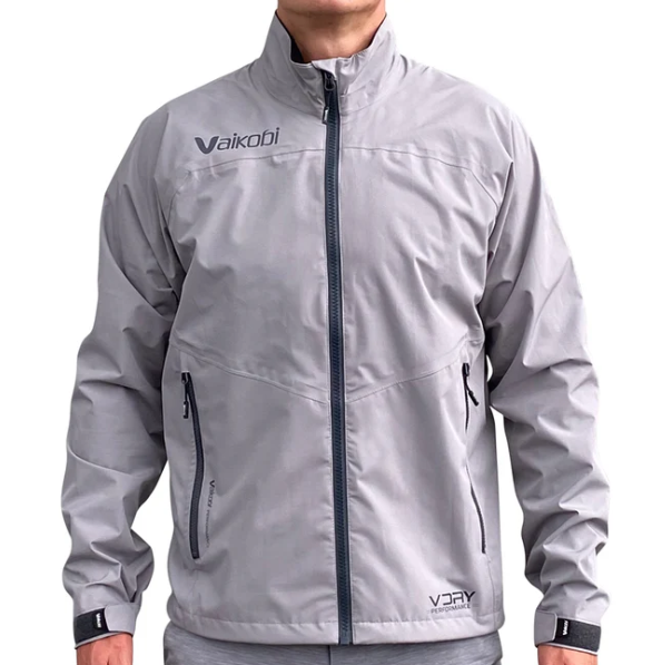 VAIKOBI VDRY PERFORMANCE ZIP JACKET - GREY