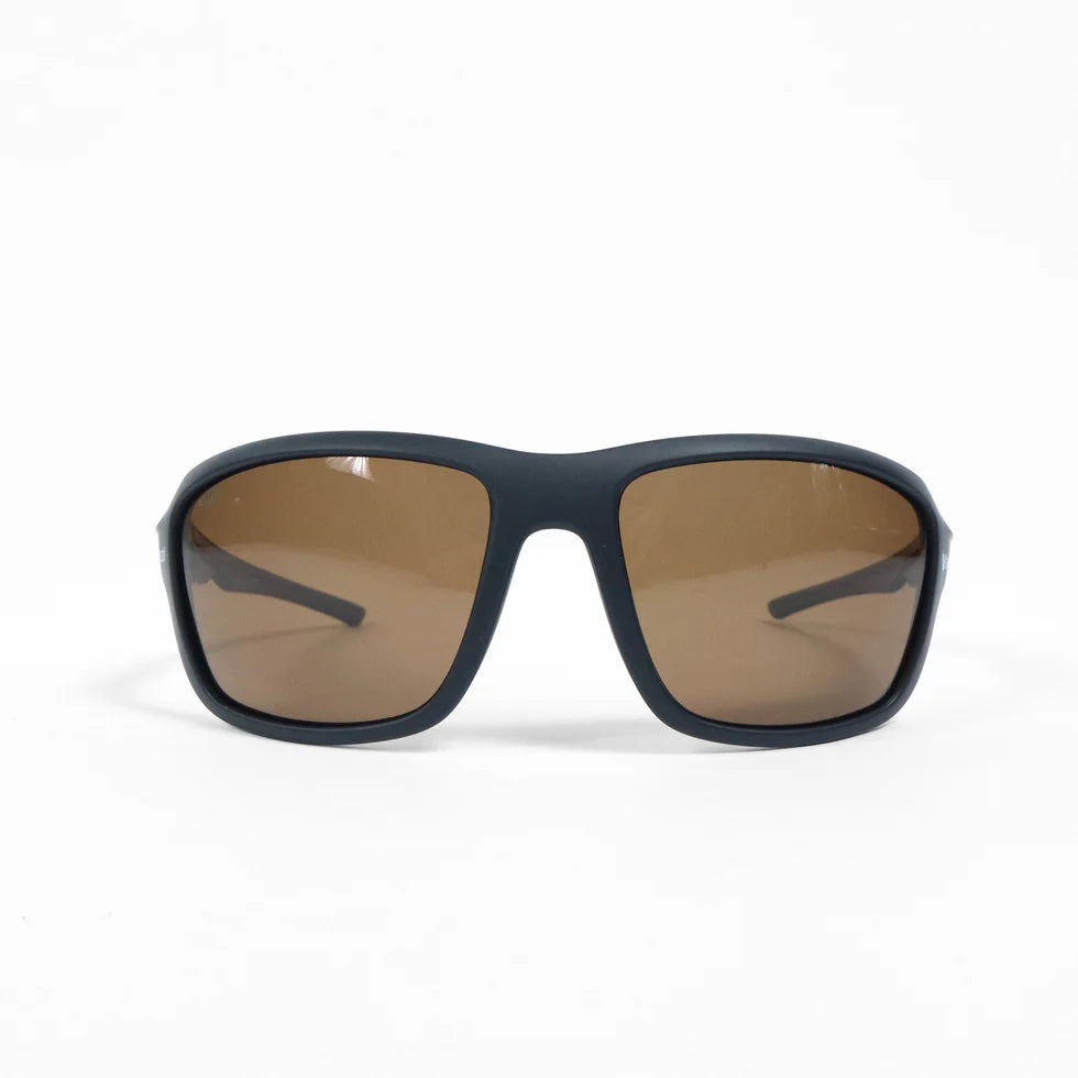 VAIKOBI GARDA POLARIZED SUNGLASSES (BLACK/AMBER)