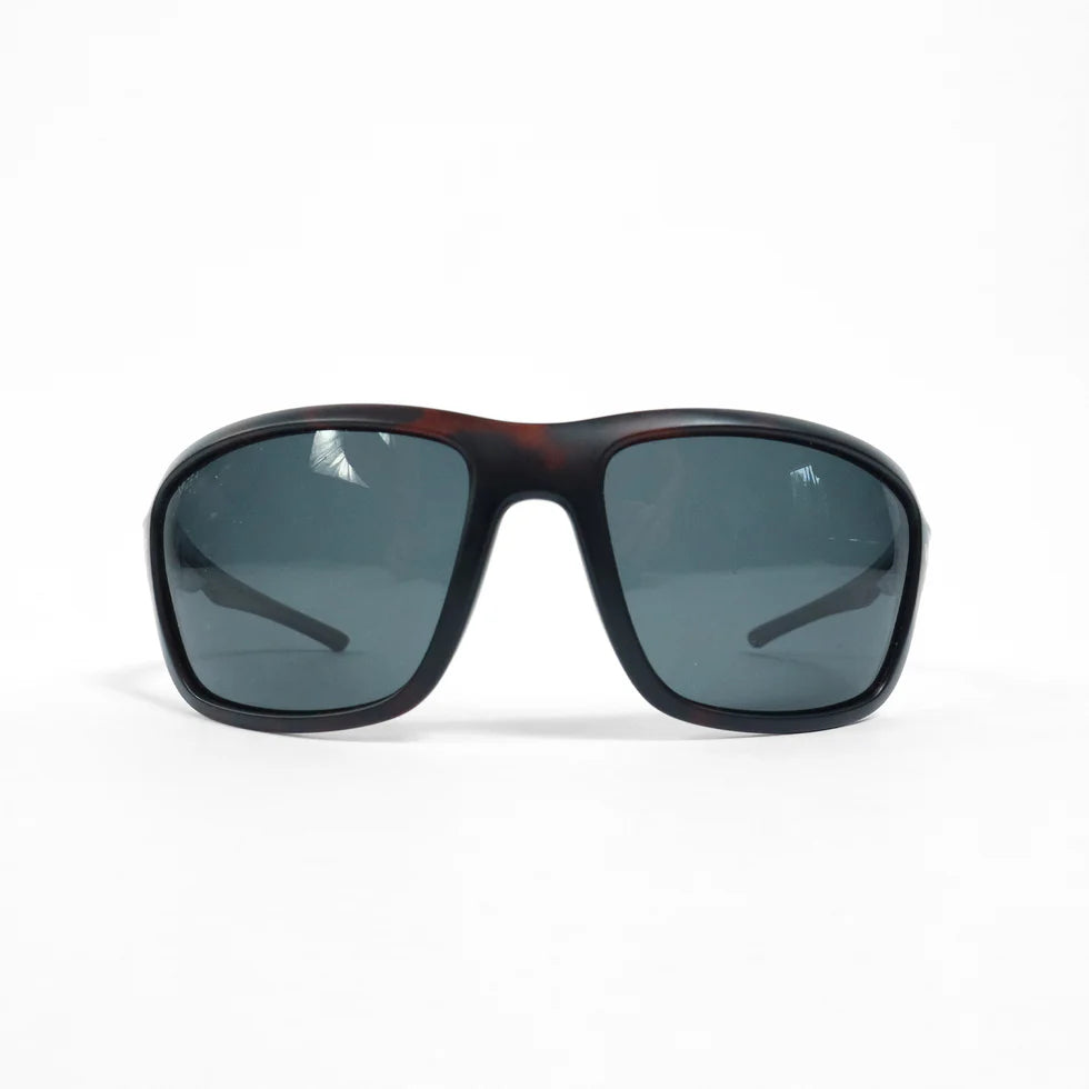 VAIKOBI GARDA POLARIZED SUNGLASSES (BROWN/SMOKE)