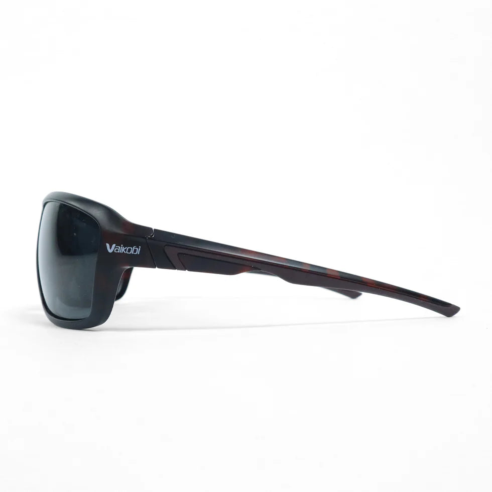 VAIKOBI GARDA POLARIZED SUNGLASSES (BROWN/SMOKE)