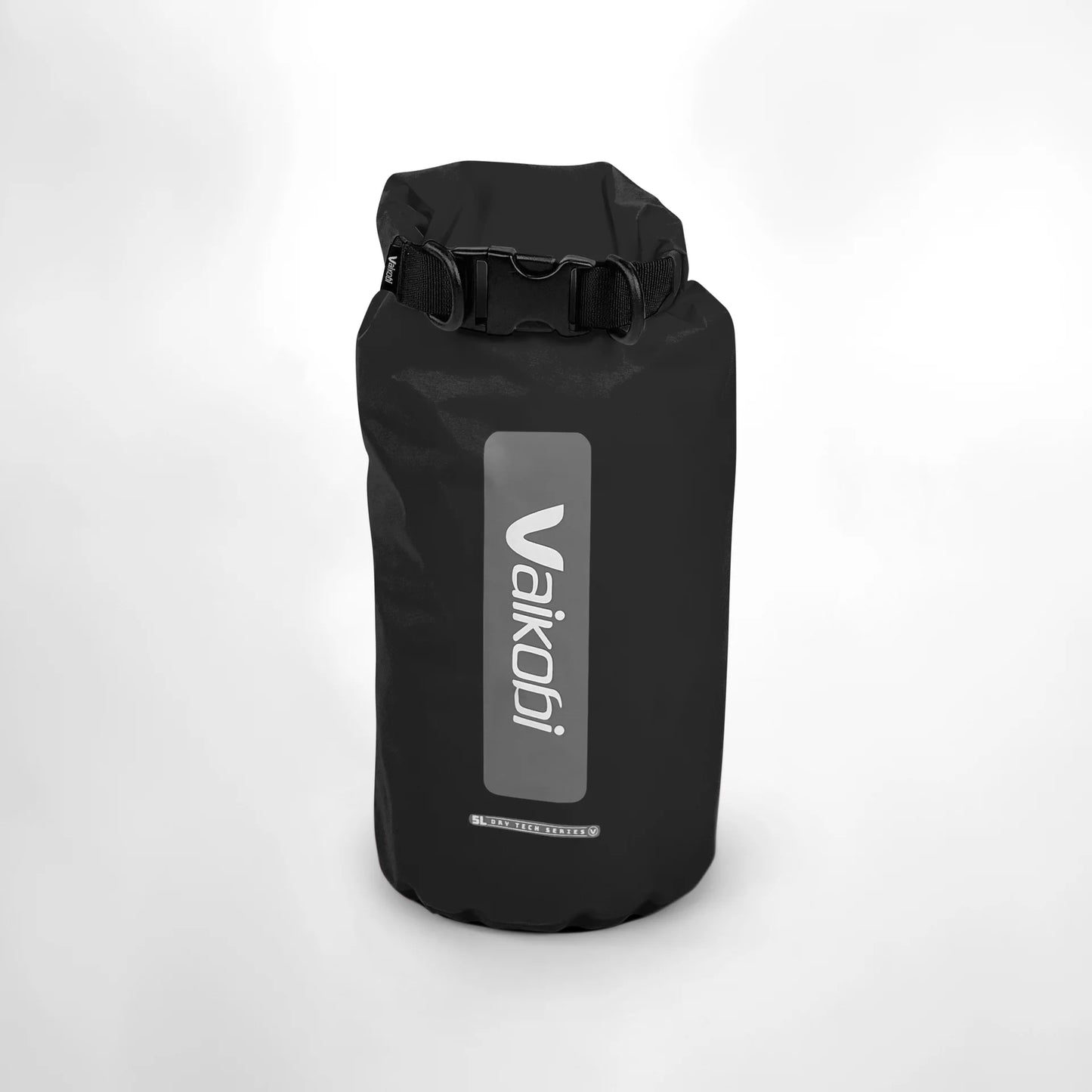 VAIKOBI 5LITRE ROLL TOP BAG - BLACK